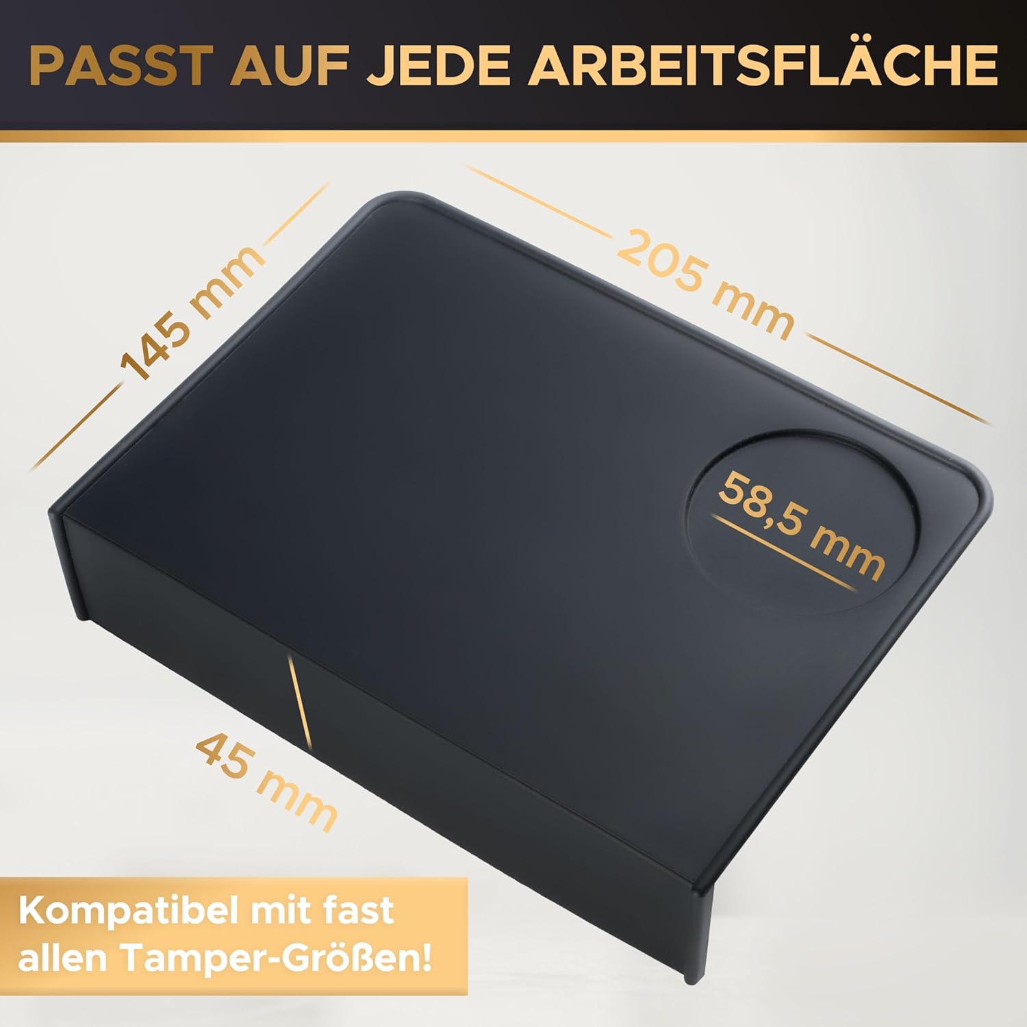 Barista Legends XXL Barista Set – Komplettset für Siebträgermaschinen – Tamper, Tampermatte, WDT Tool, Distribution Tool, Milchkännchen, Reinigungsbürste, Abschlagbehälter & Zubehör Latte Art