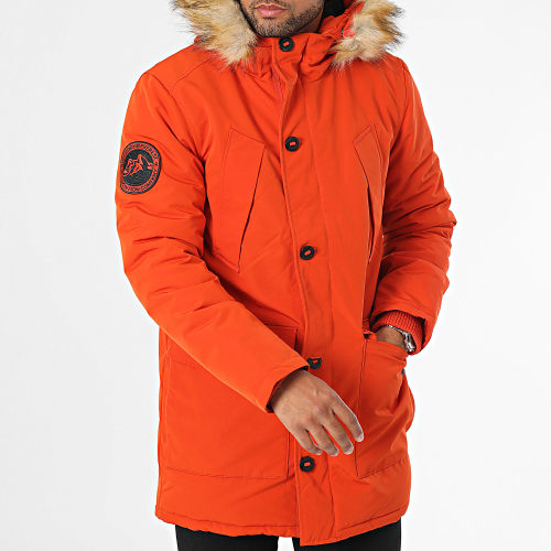 Parka Capuche Fourrure Everest Faux Fur M5011741A Orange