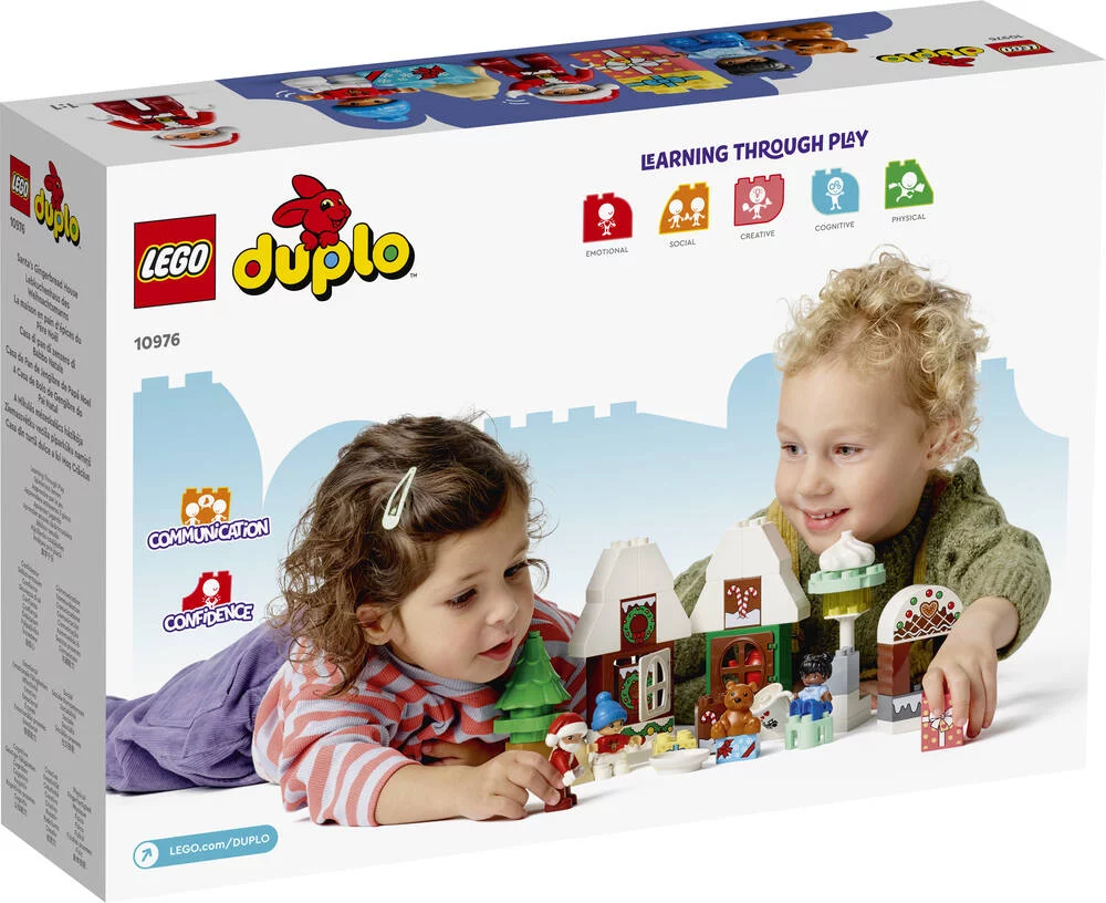 LEGO®DUPLO 10976 LA MAISON EN PAIN D'EPICES DU PERE NOEL