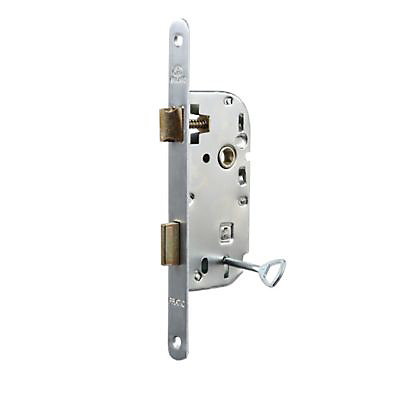 Serrure à encastrer Bricard elzing bout rond axe 40 mm