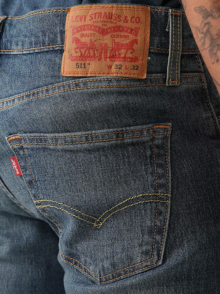 LEVI'S® Jeans Slim Fit 511 EVERYTHING IS COOL dunkelblau