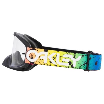 Masque cross Oakley O FRAME 2.0 BLACK SPLATTER CLAIR 2023 - Noir