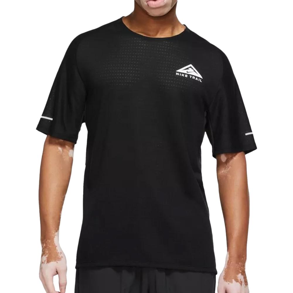 Nike T-shirt Noir Homme Nike Trail