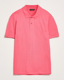 Oscar Jacobson Alex Cotton Polo Pink