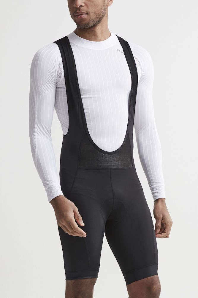 Craft Essence Fietsbroek Kort met Bretels Zwart Heren