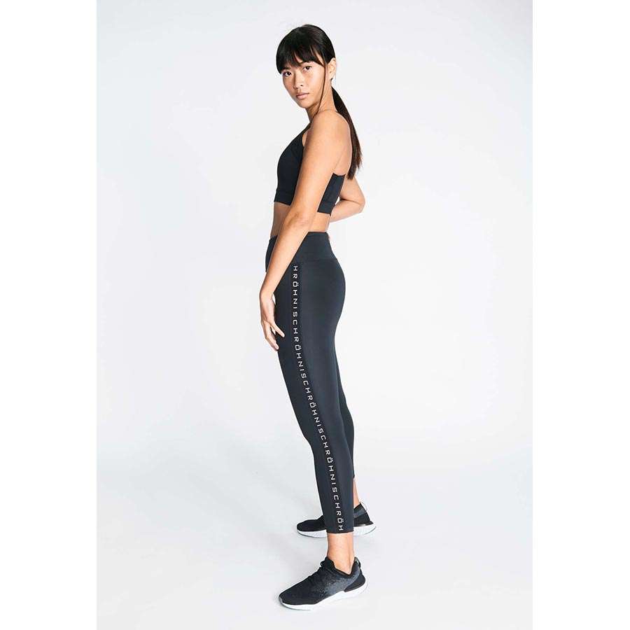 Röhnisch Kay High Waist Hardloopbroek Lang Zwart Dames