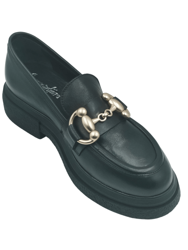 Mocassins E946E2 Gange Nero - Semerdjian