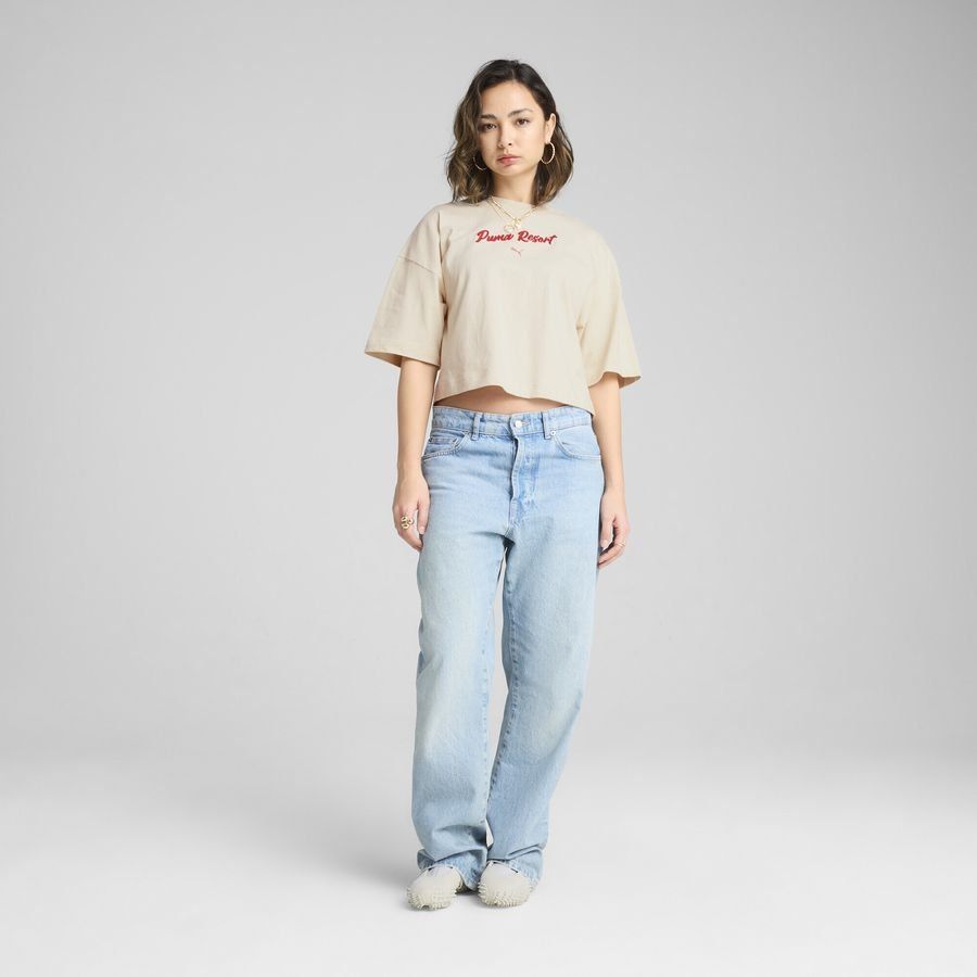 Puma PREMIUM ESS Oversized-T-Shirt mit Grafik