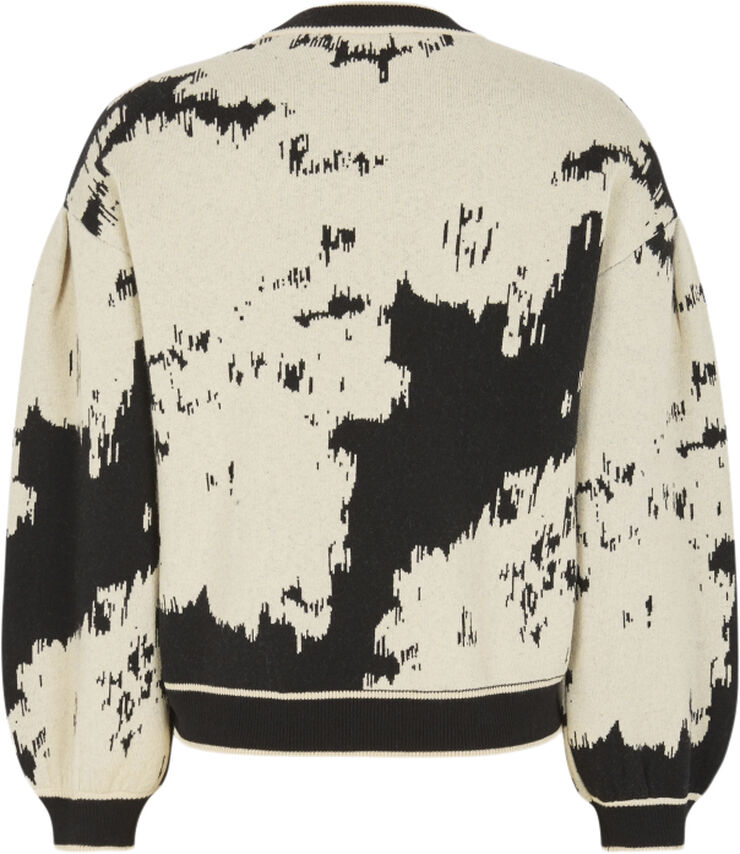Soft Rebels SRRogue Pattern Knit Jacquard pattern arctic wolf