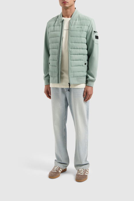 Pure Path groene heren jas