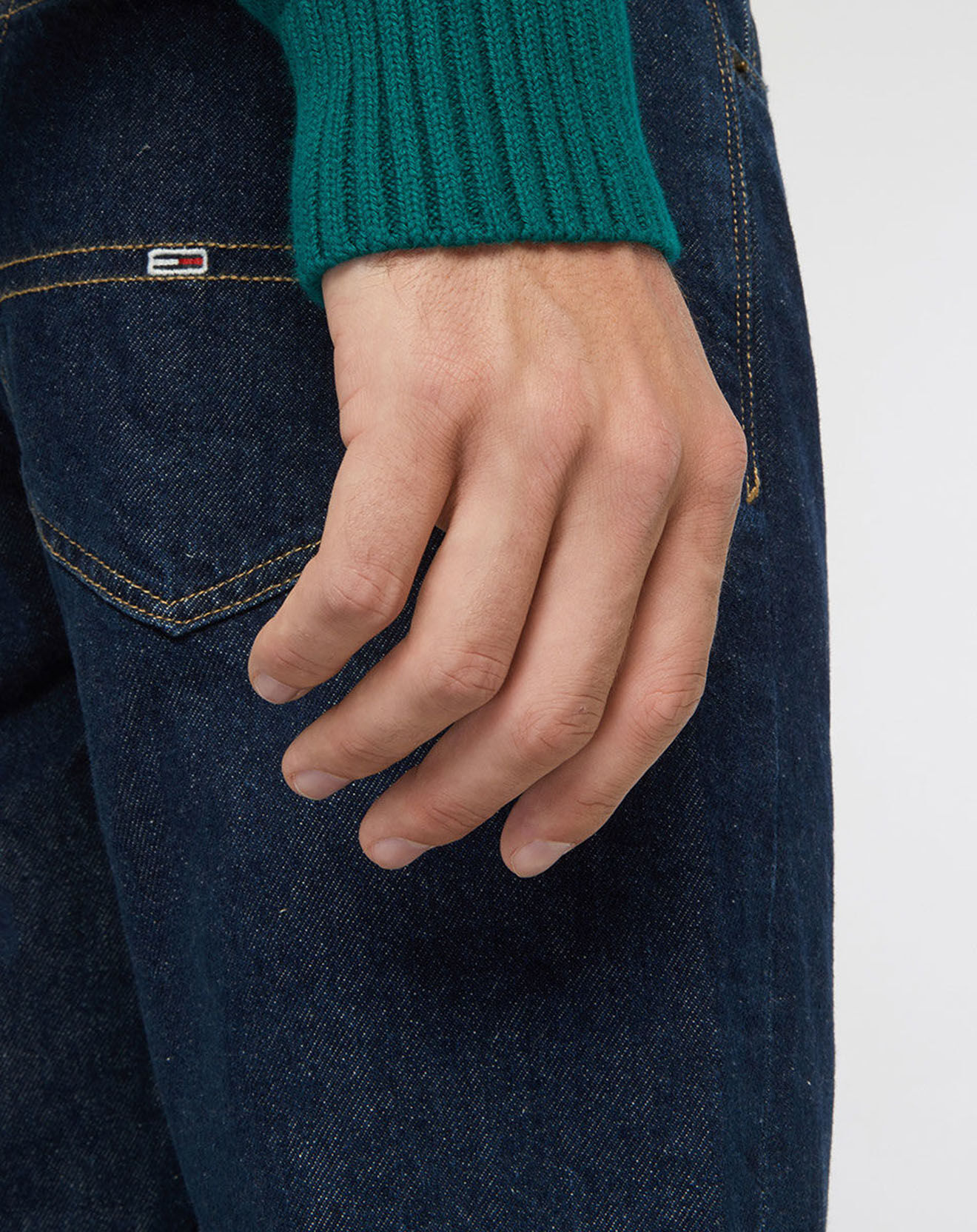Tommy Jeans Jean slim Scanton bleu foncé