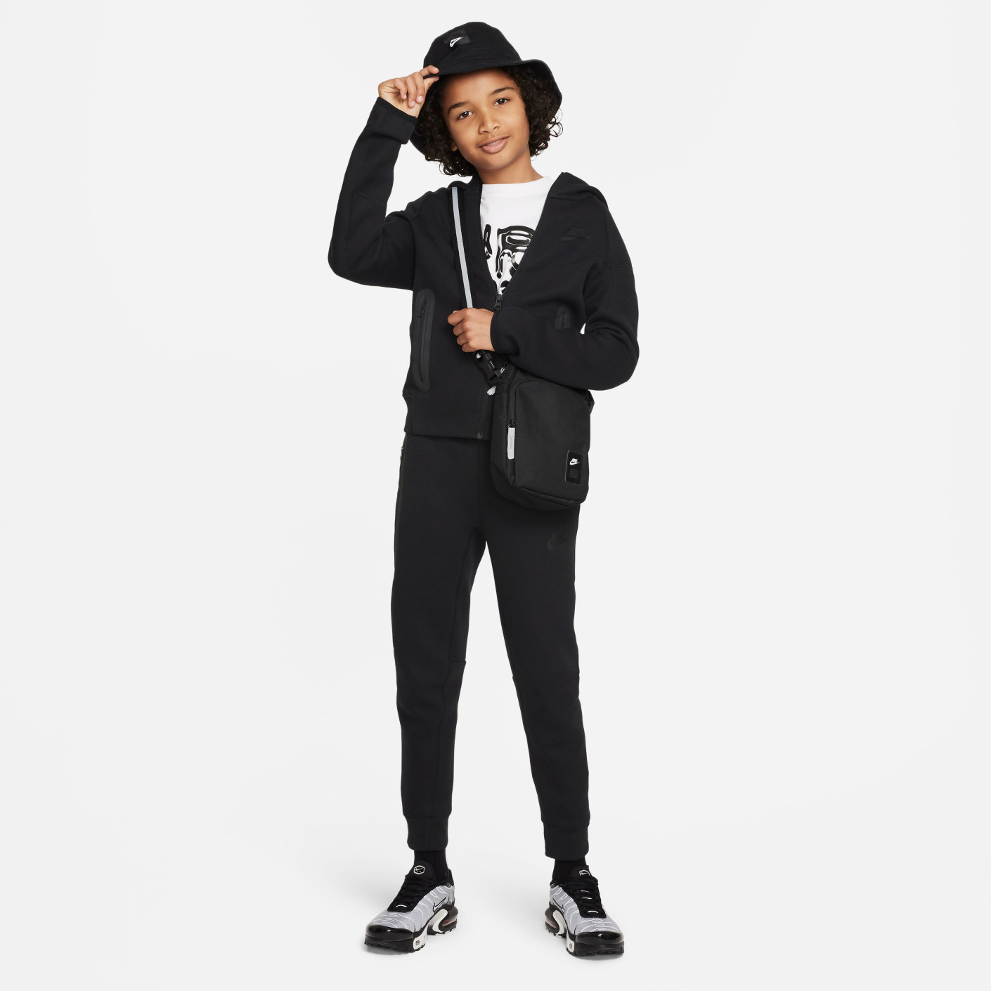 Nike Tech Fleece Sportswear Vest Kids Zwart