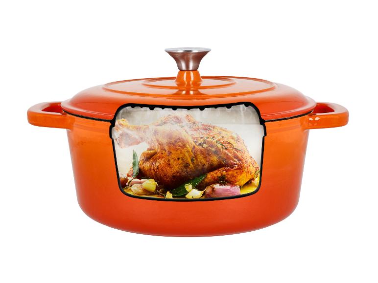 Gietijzeren pan 28 cm 5,6 L