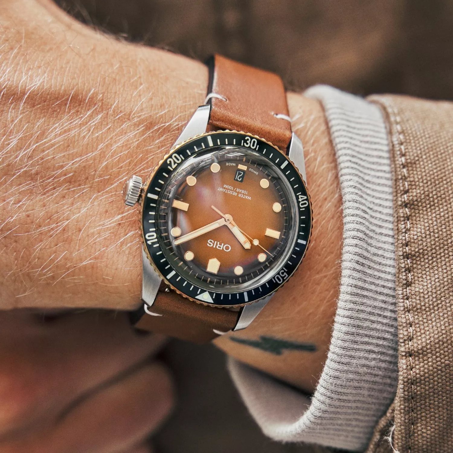 ORIS DIVERS HERRITAGE 65 01-733-7707-4356-07-5-20-45