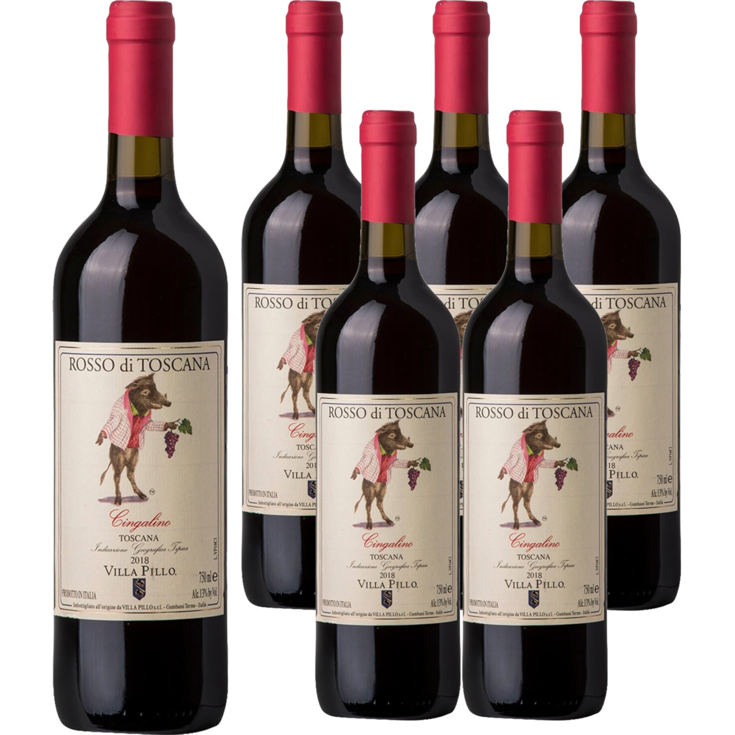 Toscana Cingalino Villa Pillo 6x 75cl -6x 75cl