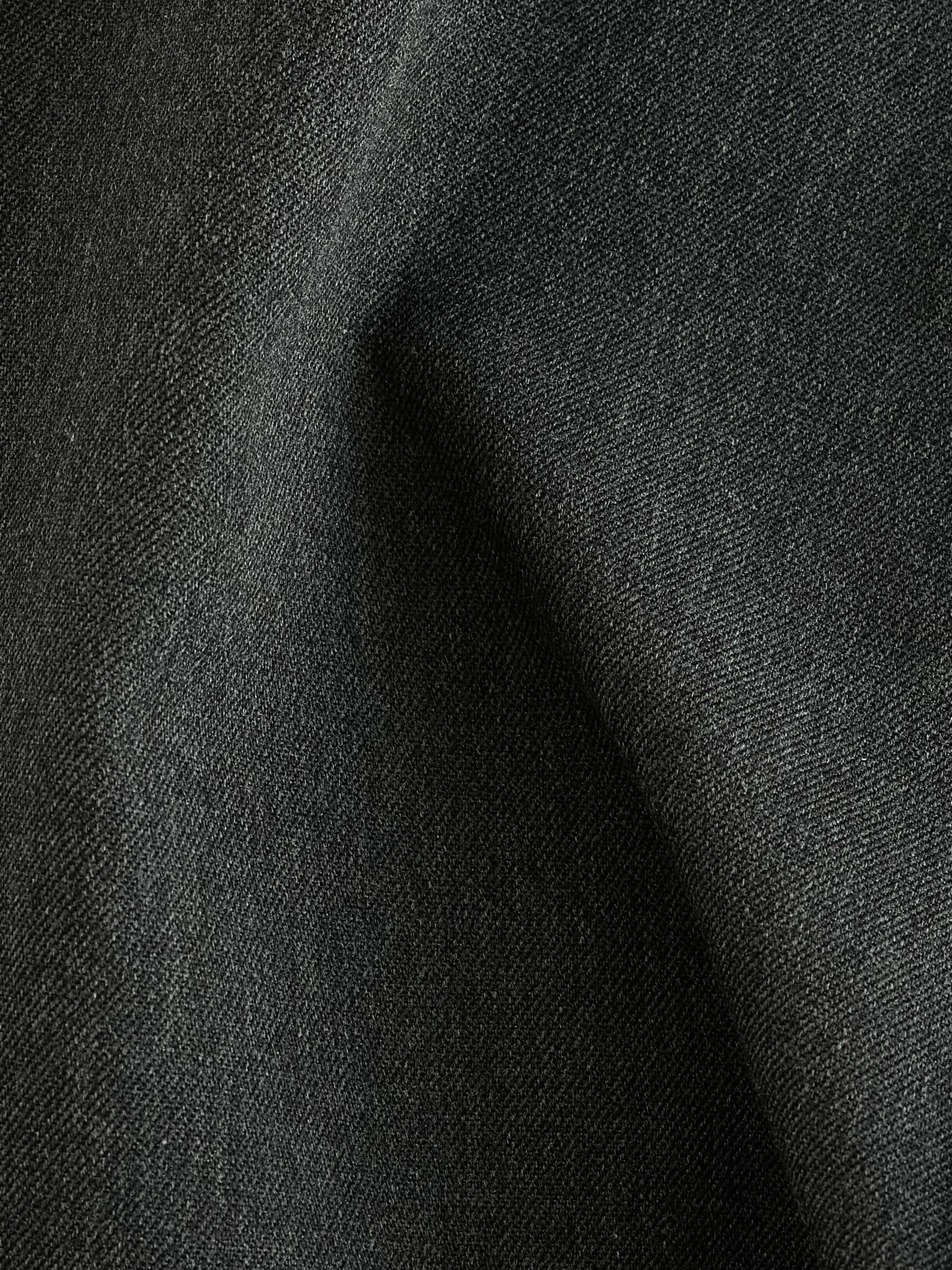 Grijs - Elasticated Waist Plain Front Smart Joggers