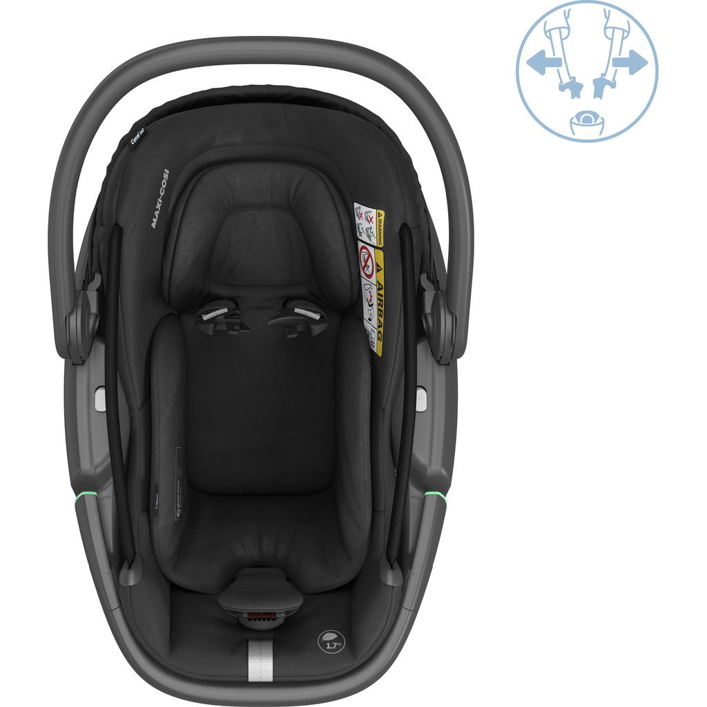 Maxi CosiMaxi Cosi   Coral 360 essential black