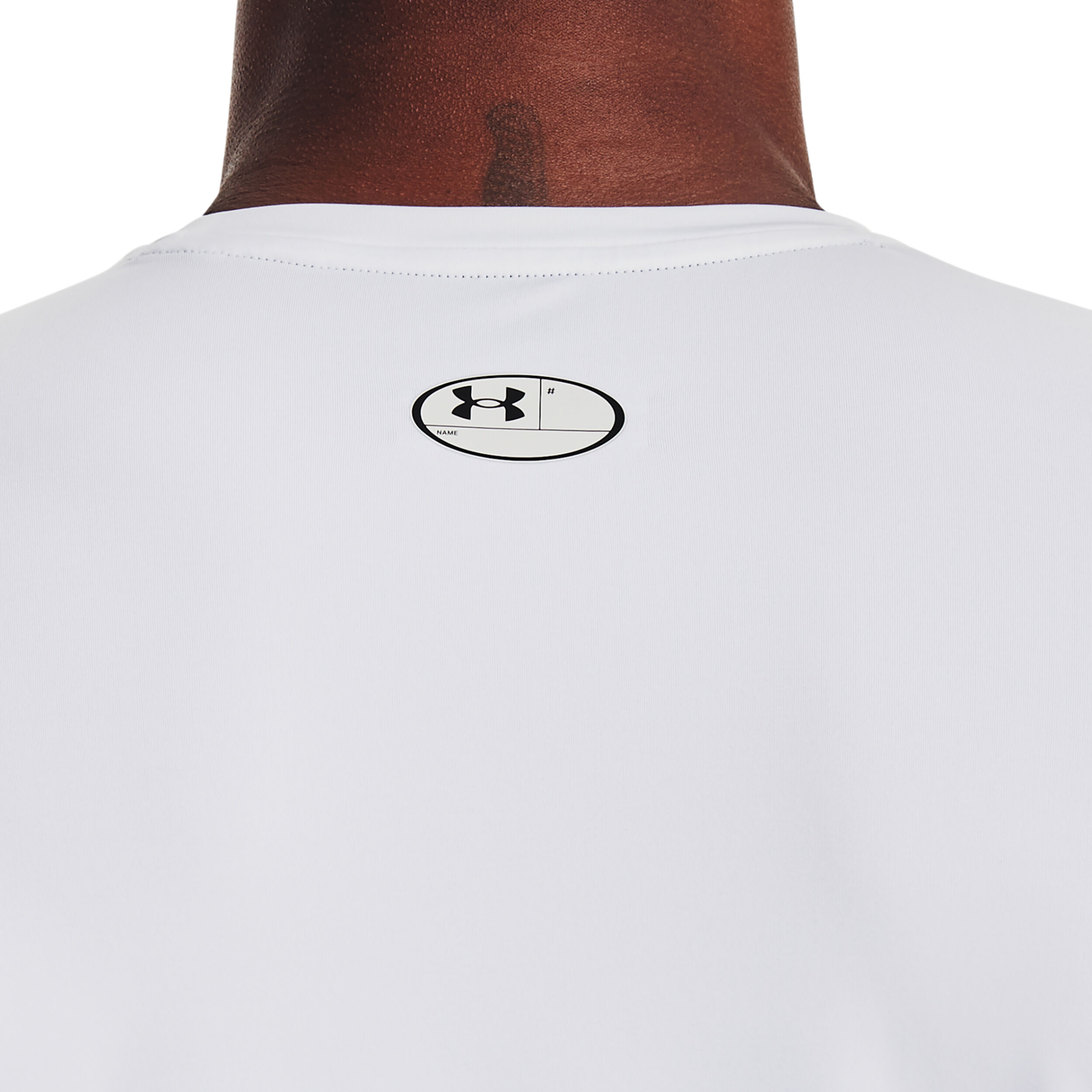Under Armour Heatgear Fitted T-shirt Hommes - Blanc