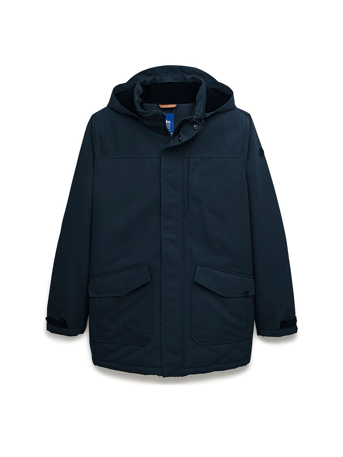 Manteau Long Homme Imperméable Marine