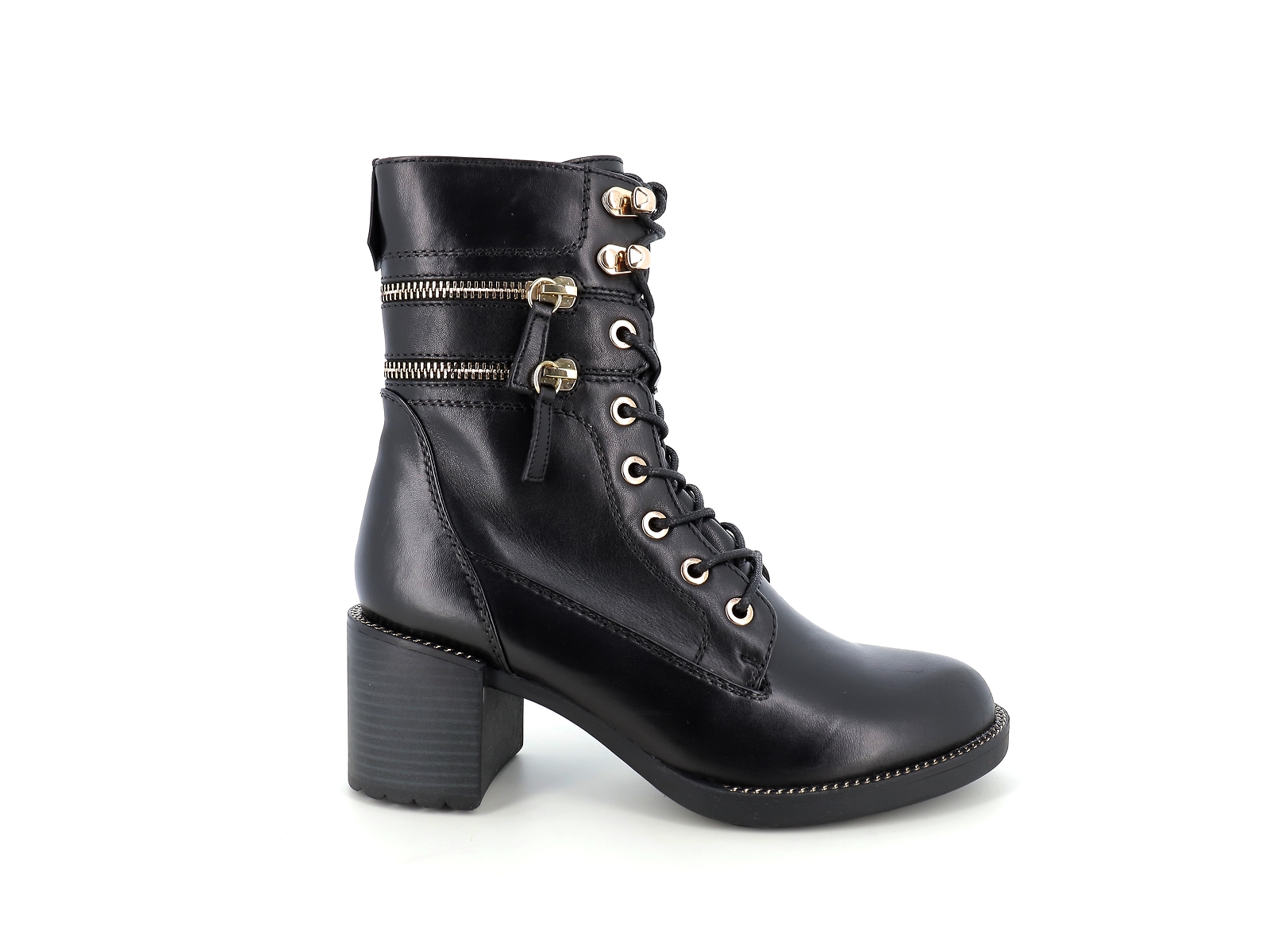 Regarde le ciel-ELLY 16 Cuir Noir
