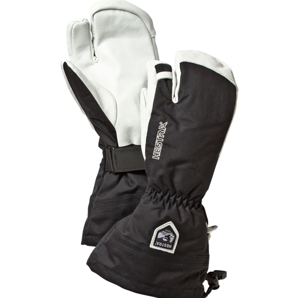 Hestra Army Leather Heli 3 Finger Skihandsker Herre