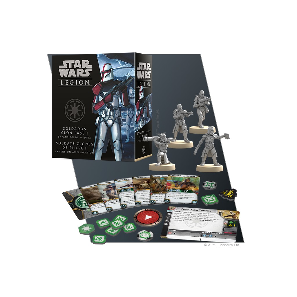 Star Wars : Légion - Soldats Clones De Phase I - Extension Amélioration