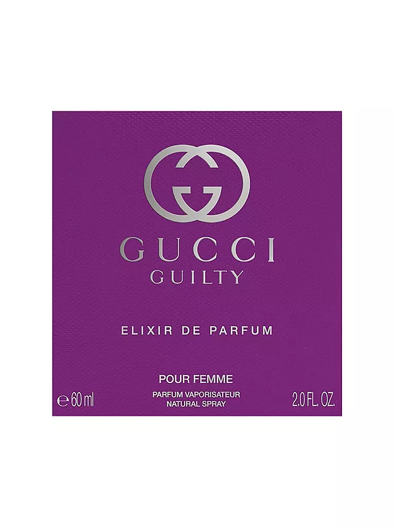 GUCCI Guilty Pour Femme Elixir de Parfum 60ml keine Farbe