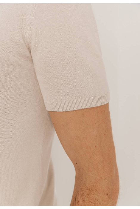 State of Art beige heren polo