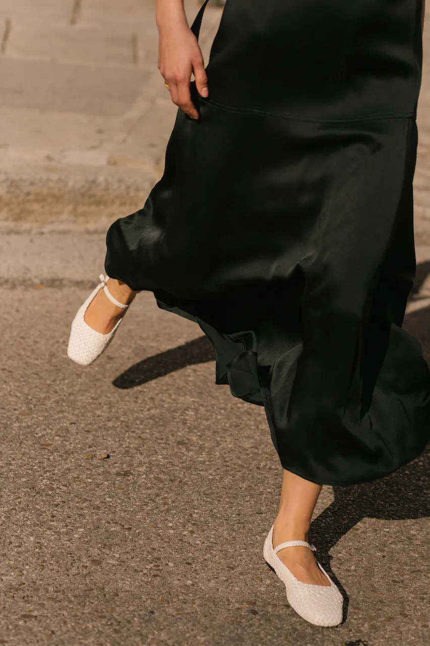 Ballerine Julieta tressée Augusta
