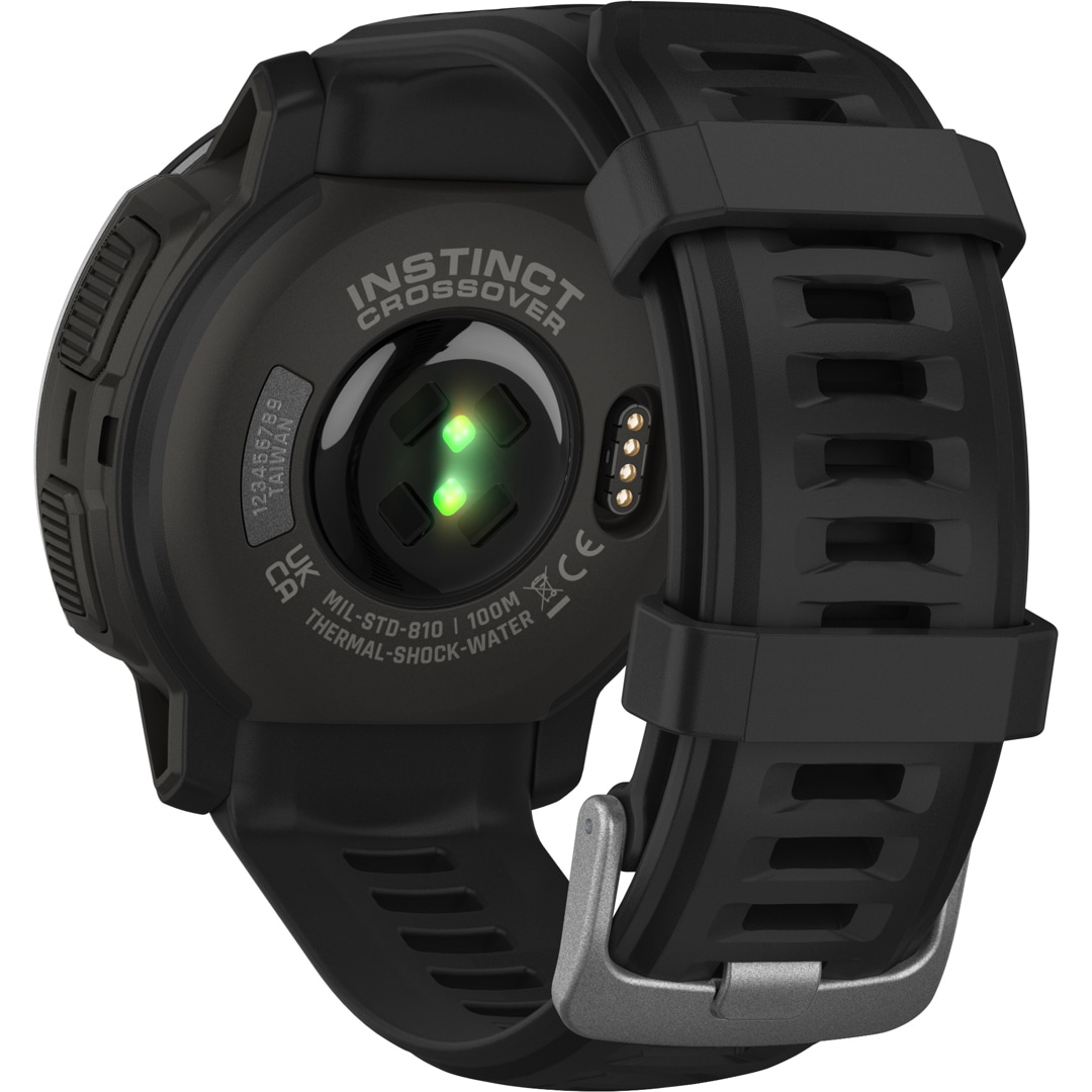 Garmin Instinct Crossover Schwarz