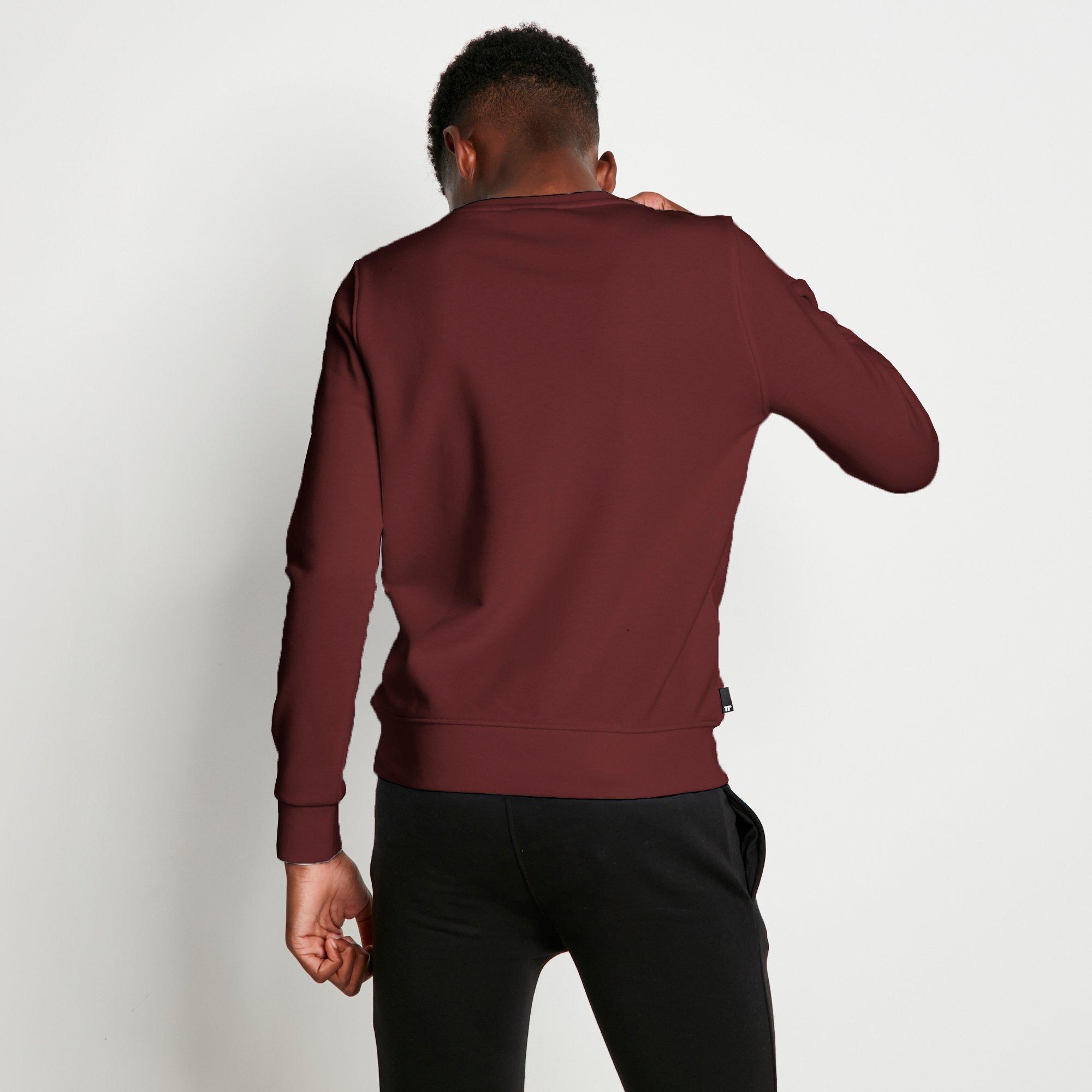11 Degrees 11D Junior Core Sweatshirt Mulled Red