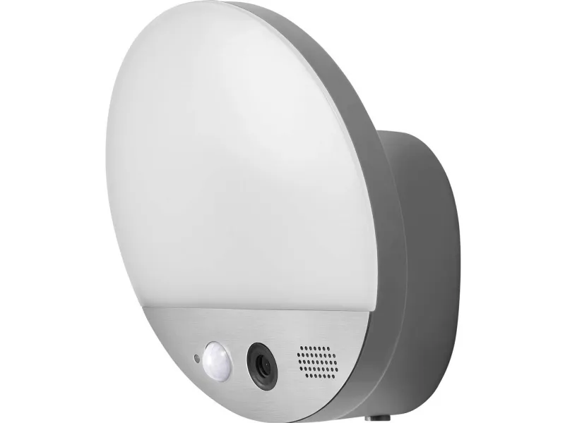 LEDVANCE 00217622, Udendørs vægbelysning, Wi-Fi, Grå, LED, Plast, Varm hvid