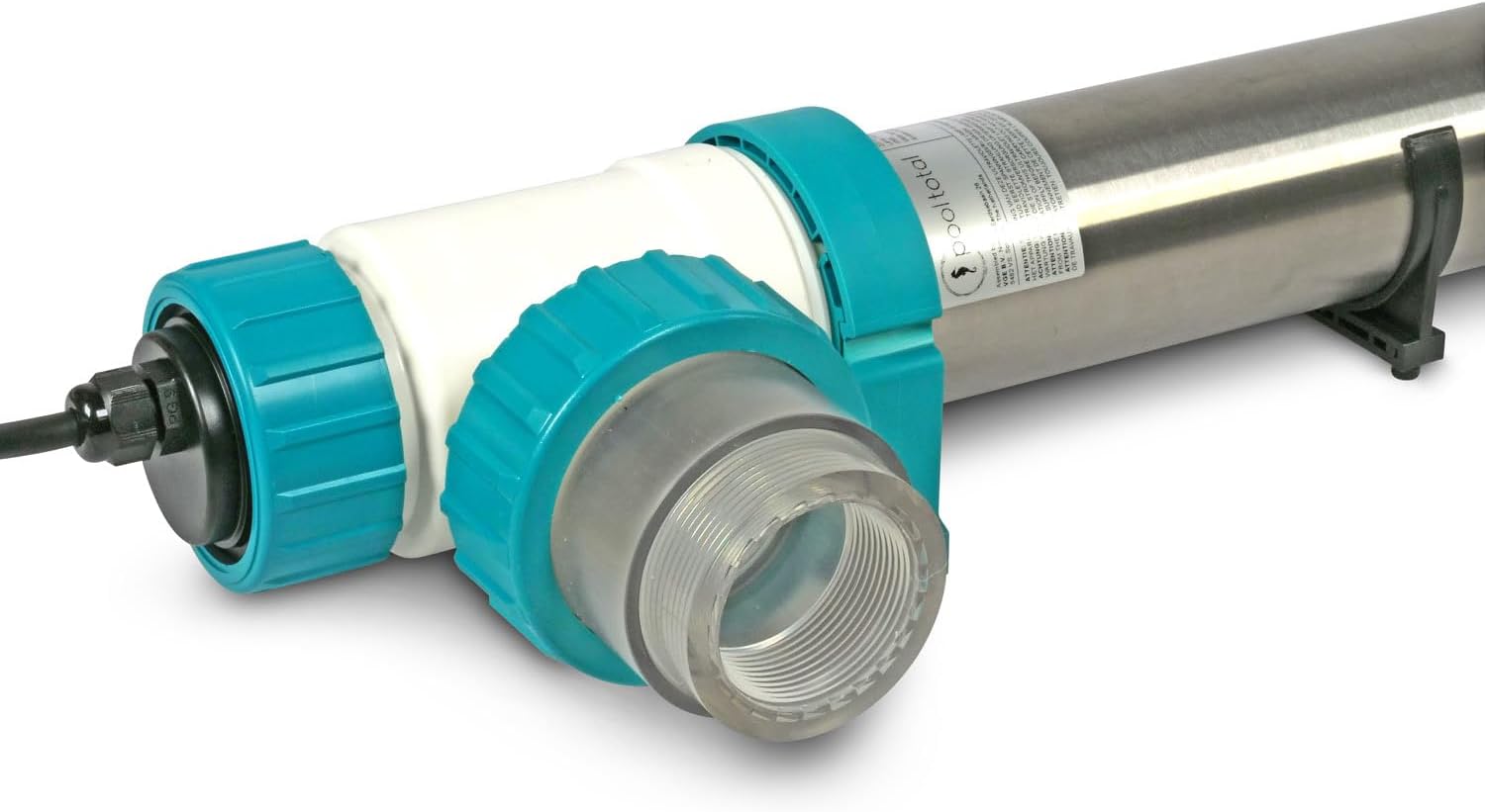 Premium 40W UVC Klärer Duplex (Salzwasser) Wasserklärer mit UV Lampe Teichklärer Entkeimungsgerät für Schwimmbecken und Pool Vorklärgerät Effizient Umweltfreundlich Sauber Klares Wasser