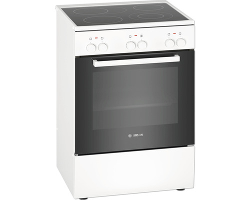 Bosch vrijstaand fornuis met glaskeramische kookplaat HKA090220, bruikbaar volume 66 l, BxHxD 600 x 850 x 600 mm