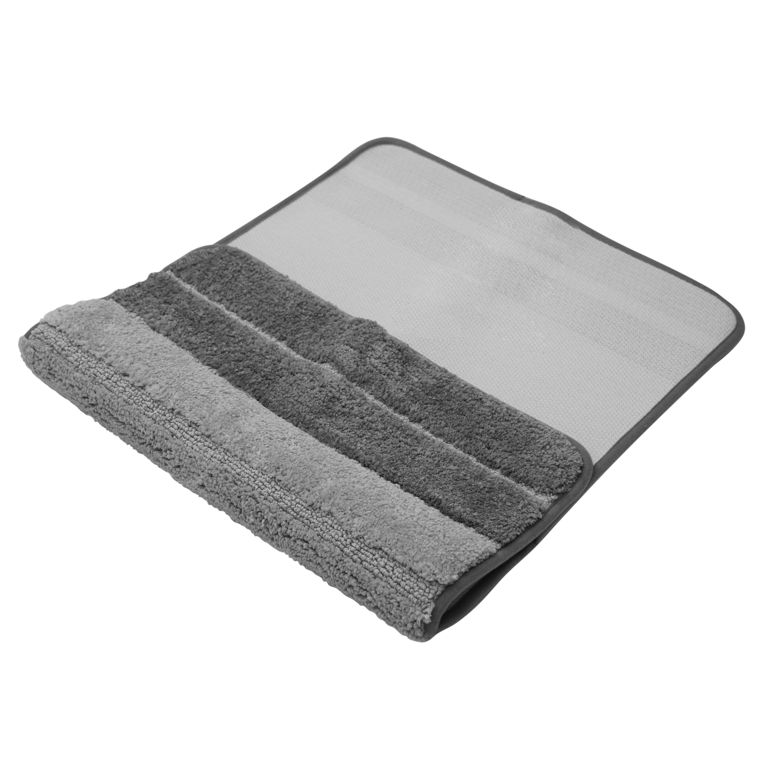 Badteppich MARIELLE 40 x 60 cm anthrazit