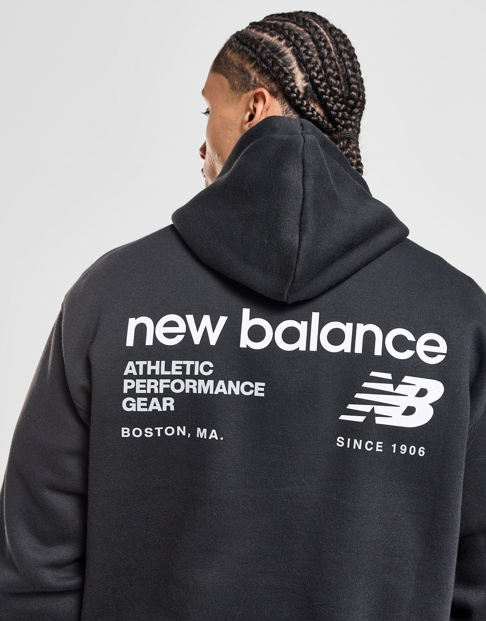 New Balance Sweat à Capuche Linear Homme