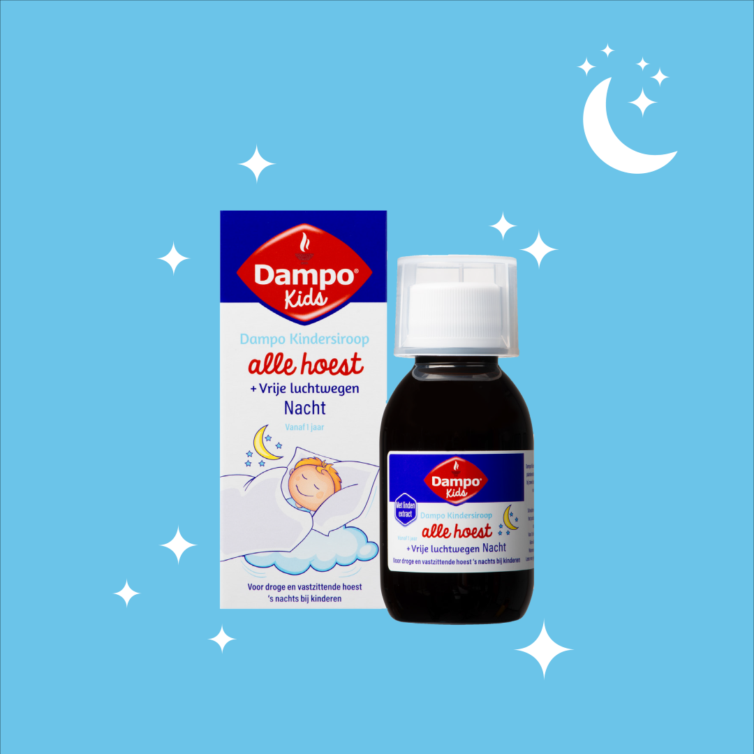 Dampo Kids alle hoest nacht (100 ml)