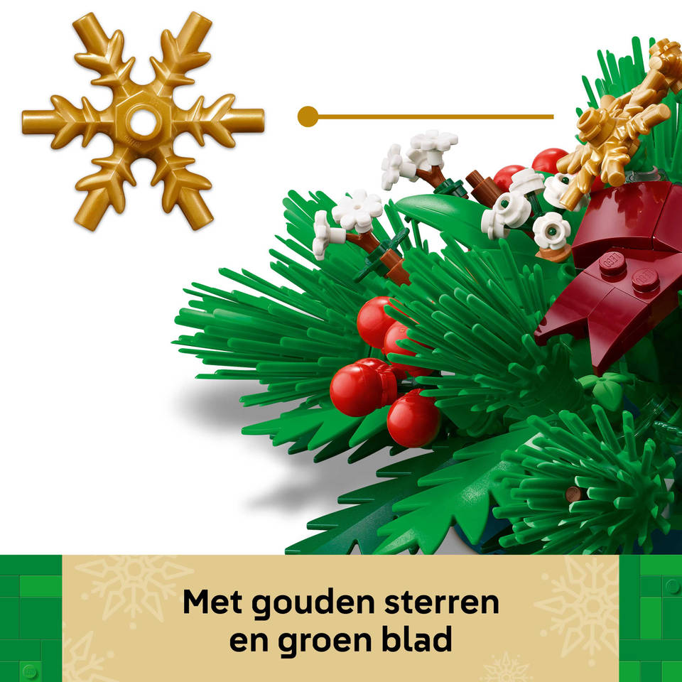 LEGO kersttafeldecoratie 40743