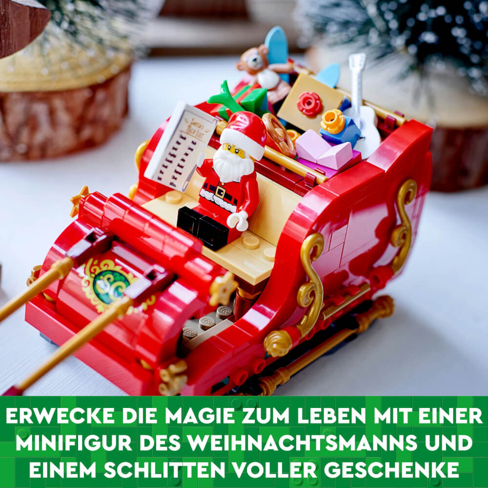 LEGO® Iconic 40499 Schlitten des Weihnachtsmanns