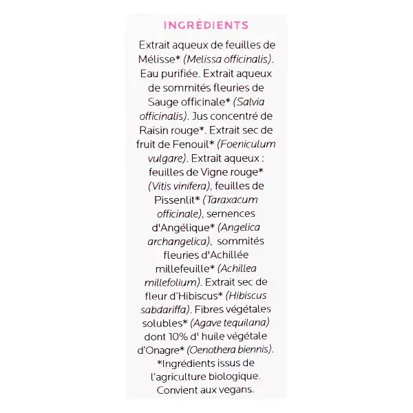 Fitoform Organic Menopausa 20 ampolas