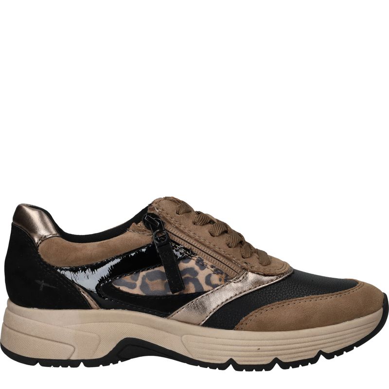 Tamaris Comfort Sneakers Bruin Dames