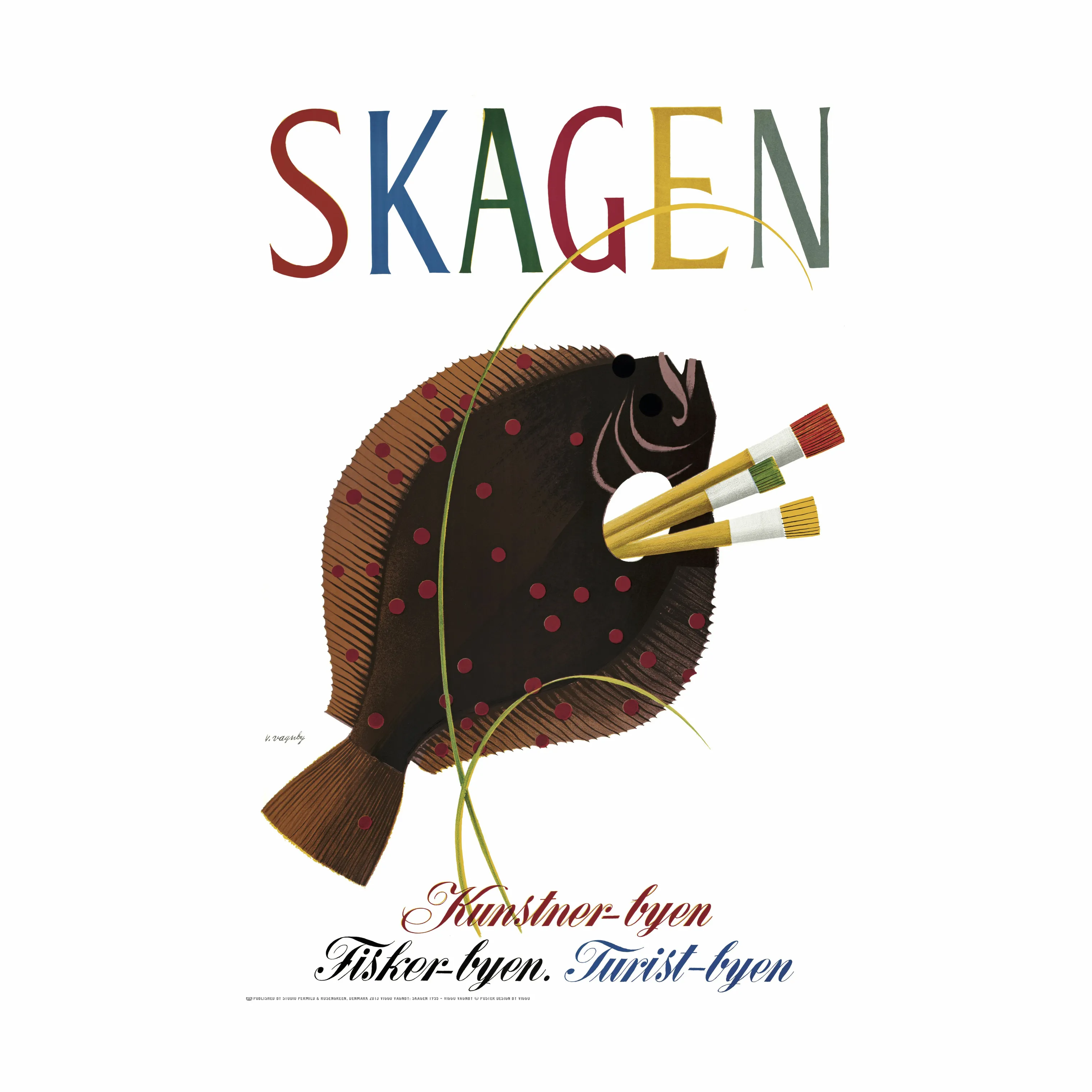 Poster&Frame Plakat Skagen