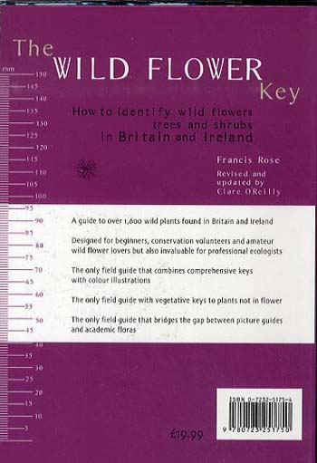 The Wild Flower Key (Paperback)