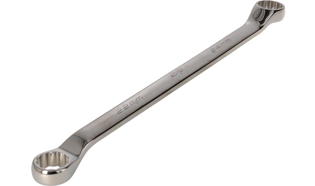 Ringnøgle 22x24mm 40grader - SP Tools