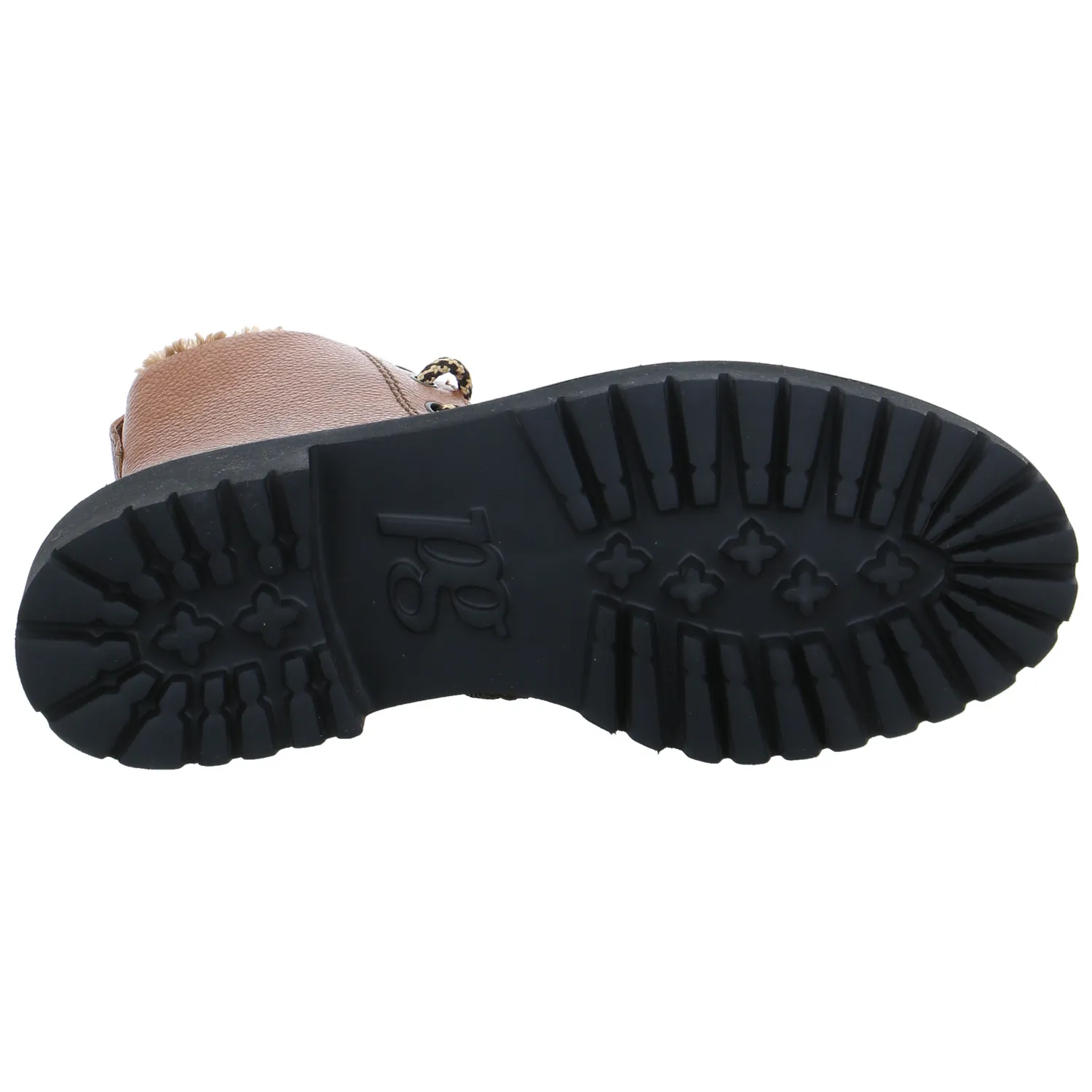 PAUL GREEN Boot Cognac Leder