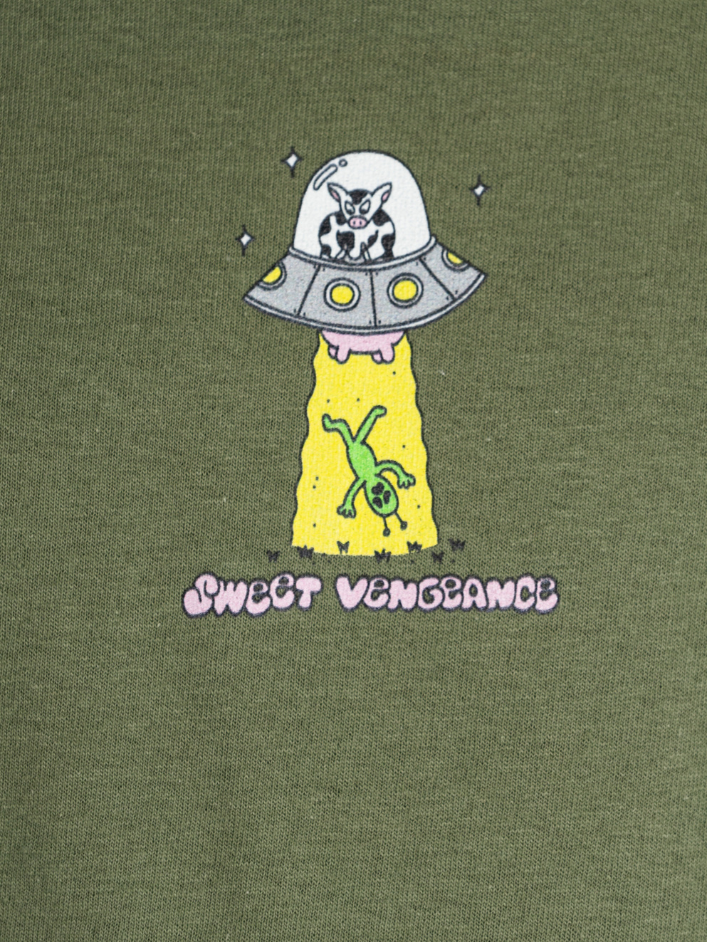 A.LAB Sweet Vengeance T-Shirt stonewshed green