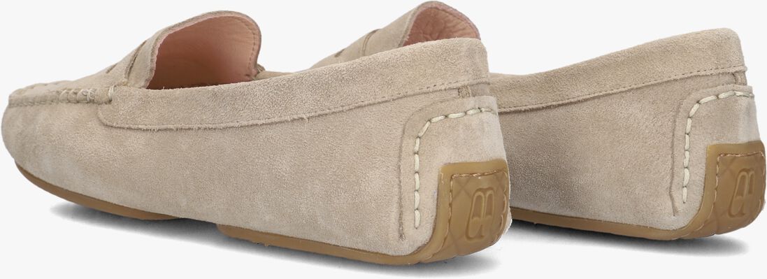 beige stefano lauran mocassins 11634