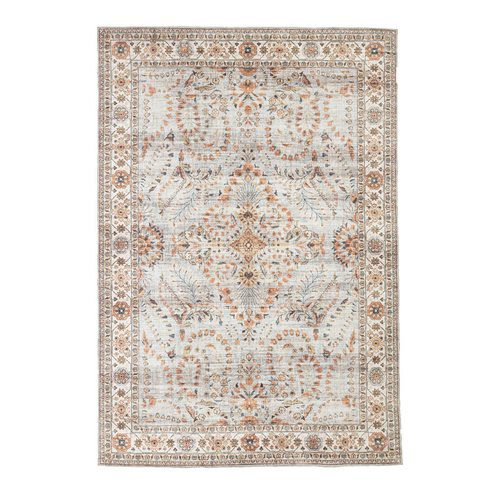 Vintage buitenkleed - Santo Flora Lichtgrijs