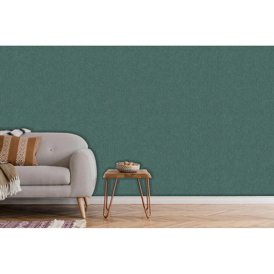Dutch Wallcoverings - Eden dessin groen - 0,53x10,05m