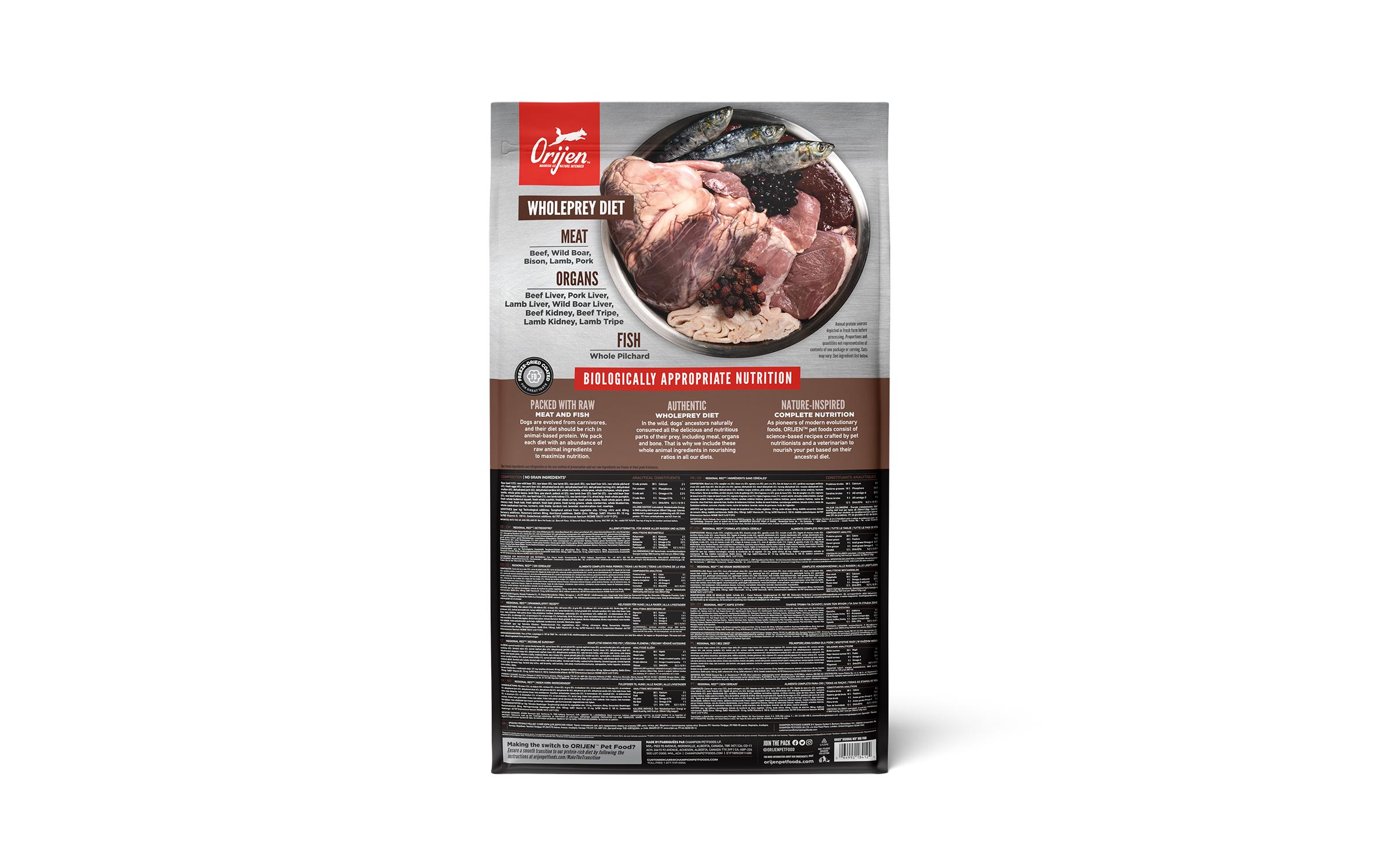 Trockenfutter Dog Regional Red mit Rind, 11.4 kg<br>Alleinfutter für Hunde